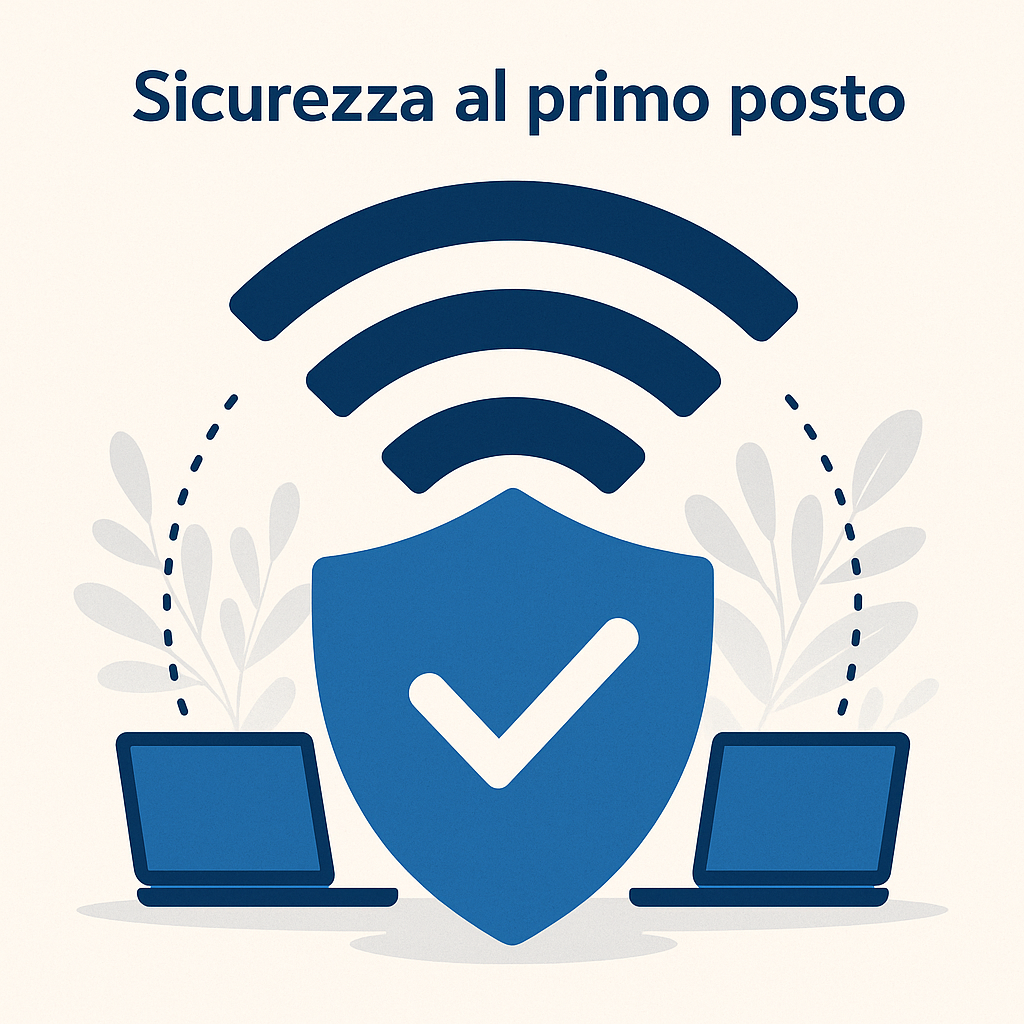 Sicurezza al primo posto – Hotspot Wi-Fi protetto